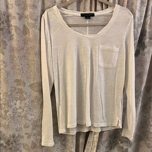 Sanctuary White Long Sleeve Top